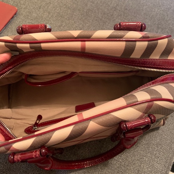 Authentic Burberry Purse 13” - Picture 2 of 8